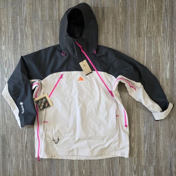 Nike ACG Chena Vortex Storm-FIT ADV GORE-TEX Grey Jacket Unisex Large FV8891-104 - Picture 2 of 16